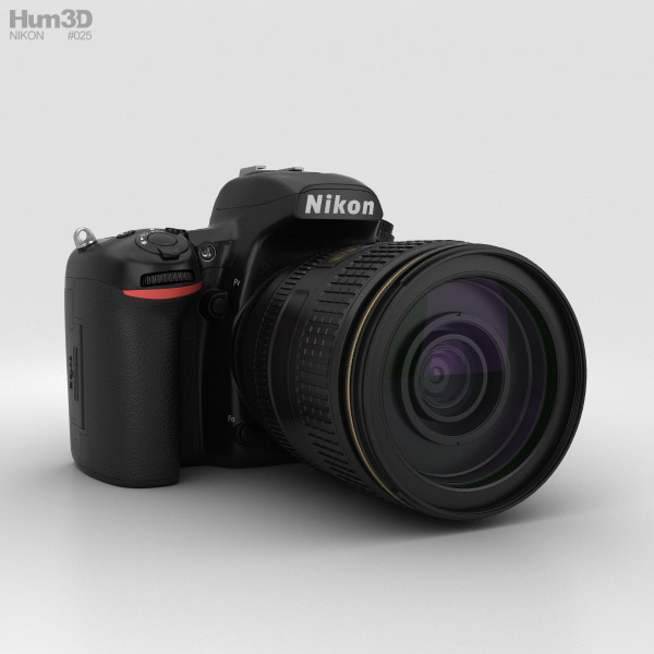 Nikon D750 3D model