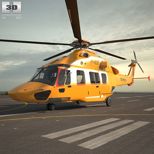 Airbus Helicopters H175 3D-Modell