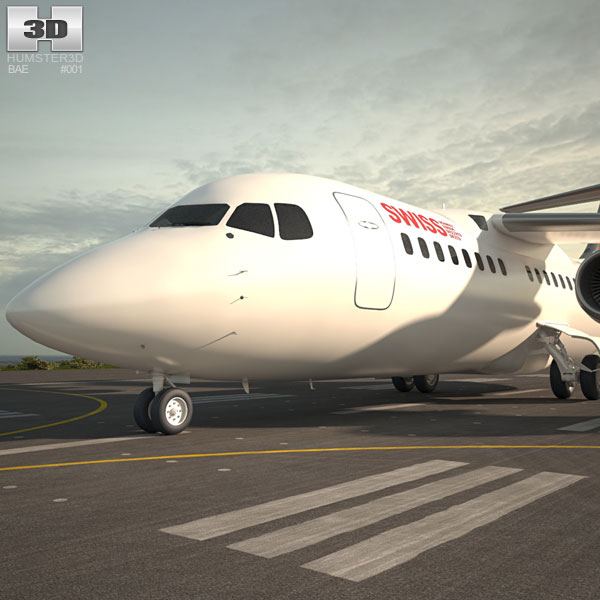 British Aerospace 146 3D model