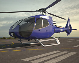 Eurocopter EC130 Modelo 3d