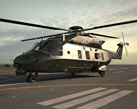 NH90 3D 모델 