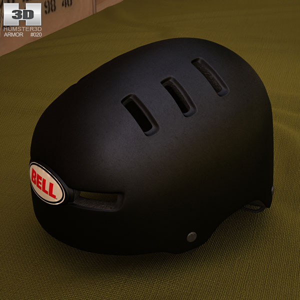 Bell Faction Sport Helmet 3D model