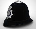 Casco de custodio de la policía de Londres Modelo 3D