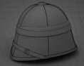 Пробковый шлем 3D модель