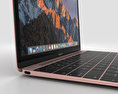 Apple MacBook (2017) Rose Gold Modelo 3d
