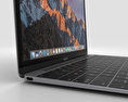 Apple MacBook (2017) Space Gray Modello 3D