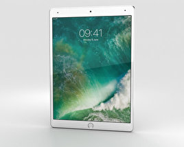 Apple iPad Pro 10.5-inch (2017) Cellular Silver 3D model