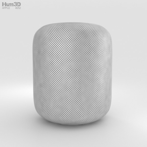 Apple HomePod Blanco Modelo 3D