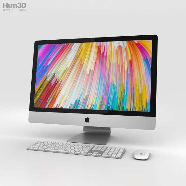 Apple iMac 27-inch (2017) 3D model