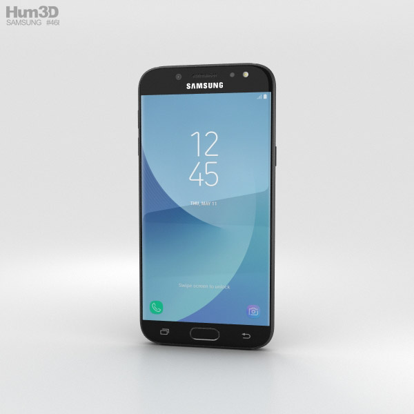 Samsung Galaxy J5 (2017) Noir Modèle 3D