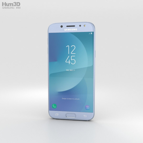 Samsung Galaxy J5 (2017) Blue 3D model