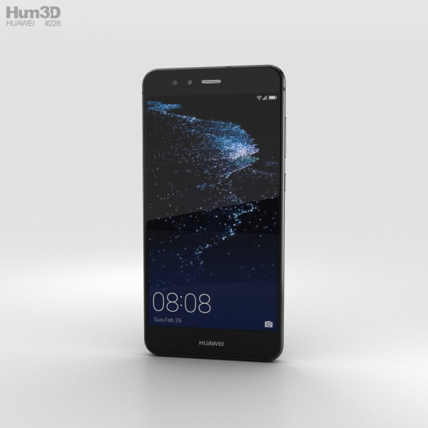 Huawei P10 Lite Graphite Black Modèle 3D
