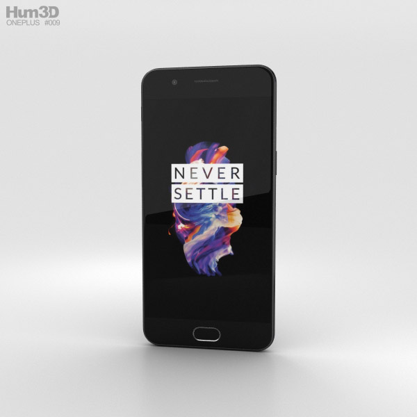 OnePlus 5 Midnight Black 3D model