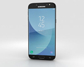 Samsung Galaxy J7 (2017) Noir Modèle 3D