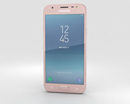 Samsung Galaxy J3 (2017) Pink 3D model