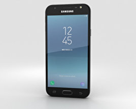 Samsung Galaxy J3 (2017) 黒 3Dモデル