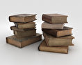 Old Books 3d model
