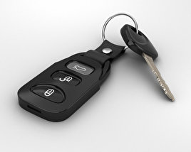 Автомобільний ключ 3D модель