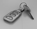 Автомобильный ключ 3D модель