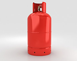 Gas Cylinder 3D model