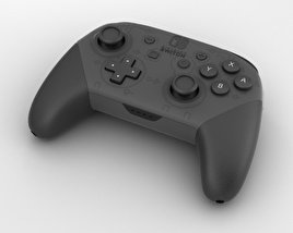 Nintendo Switch Pro Controle Modelo 3d