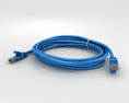 Сетевой кабель 3D модель