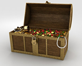 Treasure Chest 3D model