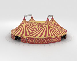 Tente de cirque Modèle 3D
