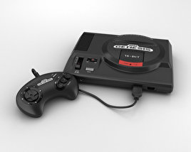 Sega Genesis 3D model