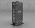 NetGear C3000 WLAN-Kabelmodem-Router 3D-Modell