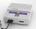 Nintendo SNES 3D-Modell