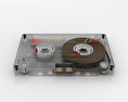 Cassete transparente Modelo 3d