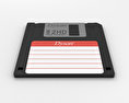 Disco floppy da 3,5 pollici Modello 3D