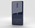 Nokia 8 Polished Blue Modello 3D