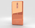 Nokia 8 Polished Copper 3D-Modell