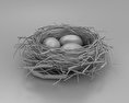 Bird Nest 3d model