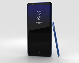 Samsung Galaxy Note 8 Deepsea Blue 3D model