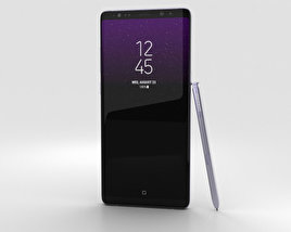 Samsung Galaxy Note 8 Orchid Grey 3D модель