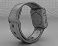 Apple Watch Series 3 38mm GPS + Cellular Space Gray Aluminum Case Black Sport Band 3D модель