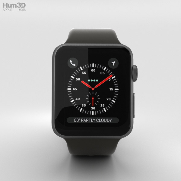 Apple Watch Series3 42mm LTEモデル スペースグレイ