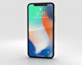 Apple iPhone X Silver 3D-Modell