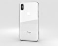 Apple iPhone X Silver 3Dモデル