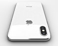Apple iPhone X Silver 3D 모델 
