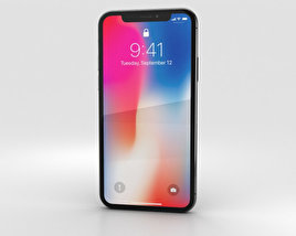 Apple iPhone X Space Gray 3D model