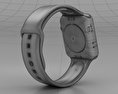 Apple Watch Series 3 42mm GPS + Cellular Silver Aluminum Case Fog Sport Band 3D модель