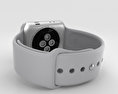 Apple Watch Series 3 42mm GPS + Cellular Silver Aluminum Case Fog Sport Band 3D模型
