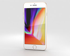 Apple iPhone 8 Plus Gold 3D model