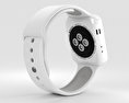Apple Watch Edition Series 3 42mm GPS White Ceramic Case Soft White/Pebble Sport Band Modelo 3d