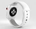 Apple Watch Edition Series 3 42mm GPS White Ceramic Case Soft White/Pebble Sport Band 3D-Modell