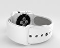 Apple Watch Edition Series 3 42mm GPS White Ceramic Case Soft White/Pebble Sport Band 3D 모델 